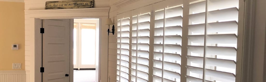 California Home With Plantation Shutters